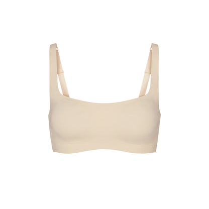 NAKED SCOOP BRALETTE | SAND