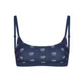 SKIMS FOR TEAM USA FITS EVERYBODY OLYMPIC SCOOP BRALETTE | NAVY