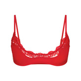 FITS EVERYBODY LACE SCOOP BRALETTE | CAYENNE