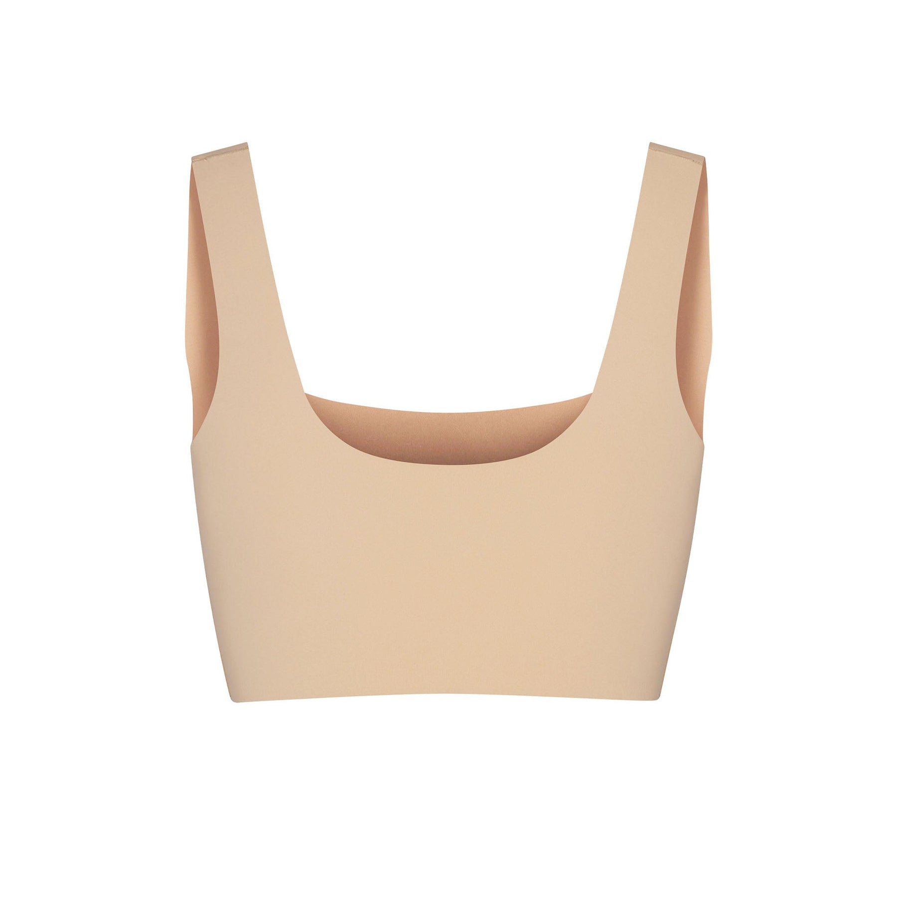 NAKED SCOOP LONGLINE BRALETTE | CLAY