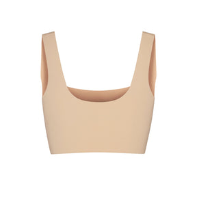 NAKED SCOOP LONGLINE BRALETTE | CLAY
