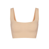 NAKED SCOOP LONGLINE BRALETTE | CLAY