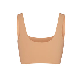 NAKED SCOOP LONGLINE BRALETTE | OCHRE