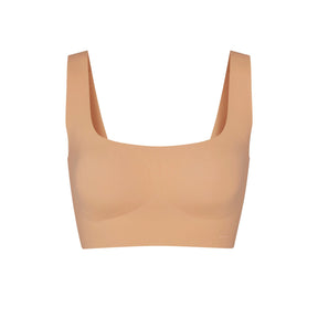 NAKED SCOOP LONGLINE BRALETTE | OCHRE