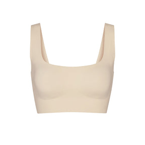NAKED SCOOP LONGLINE BRALETTE | SAND