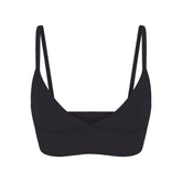FITS EVERYBODY TRIANGLE LONGLINE BRALETTE | ONYX