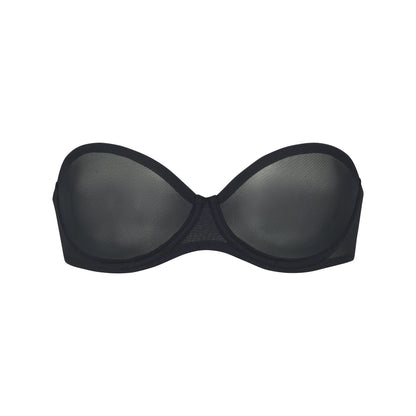 Ultra Fine Mesh Strapless Bra
