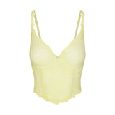 STRETCH LACE CORSET | LEMONADE