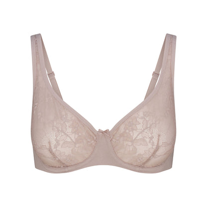 Skims Lace Unlined Minimizer Bra