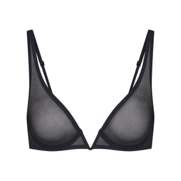 Ultra Fine Mesh Deep Plunge Bra