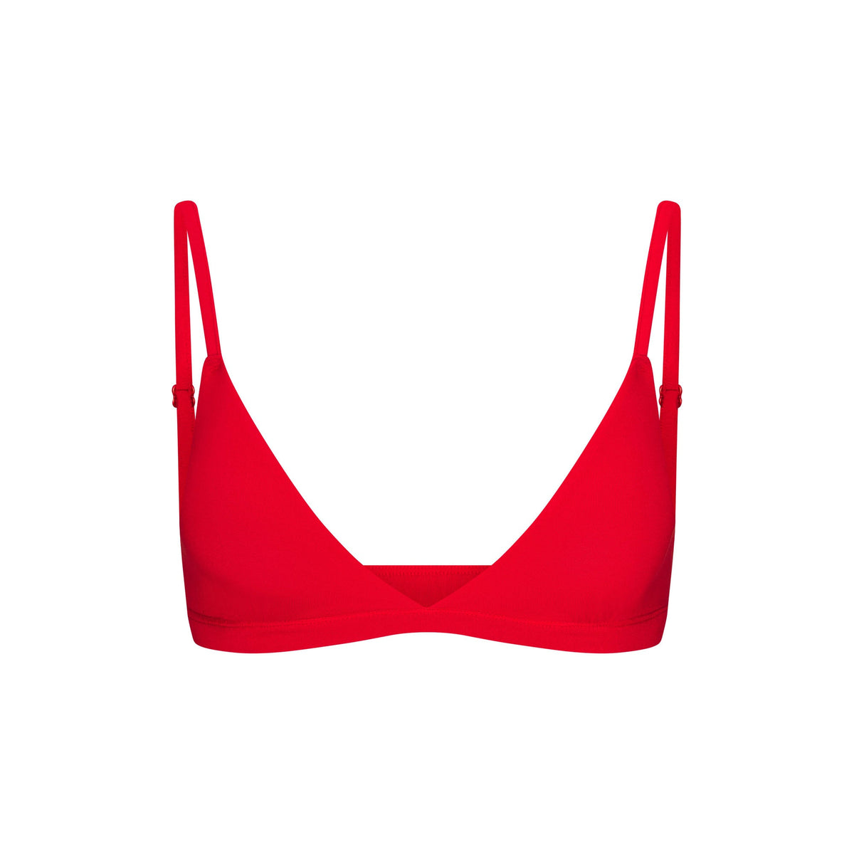 SKIMS SLEEP TRIANGLE BRALETTE | RUBY