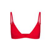 SKIMS SLEEP TRIANGLE BRALETTE | RUBY