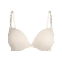 Skims Ultimate Rhinestone Teardrop Push-up Bra