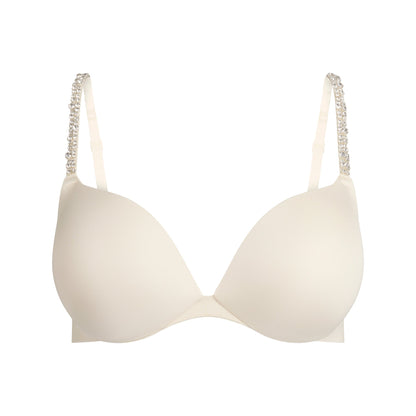 Skims Ultimate Rhinestone Teardrop Push-up Bra