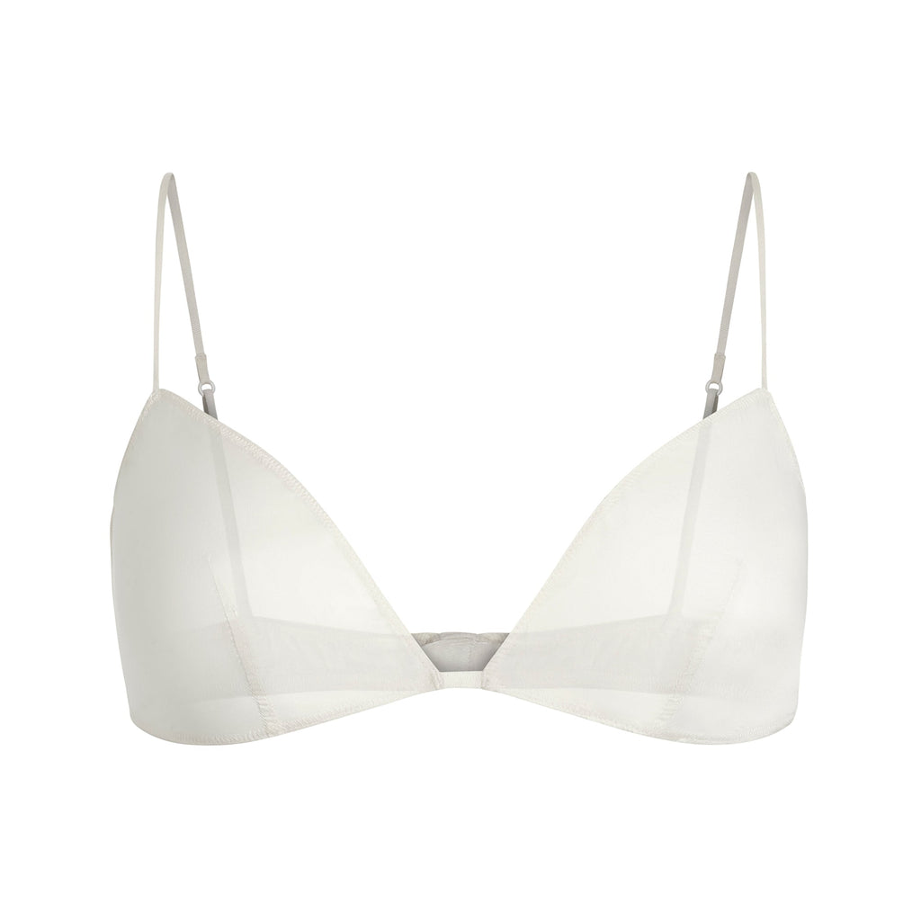 SKIMS ROMANCE TRIANGLE BRALETTE | IVORY