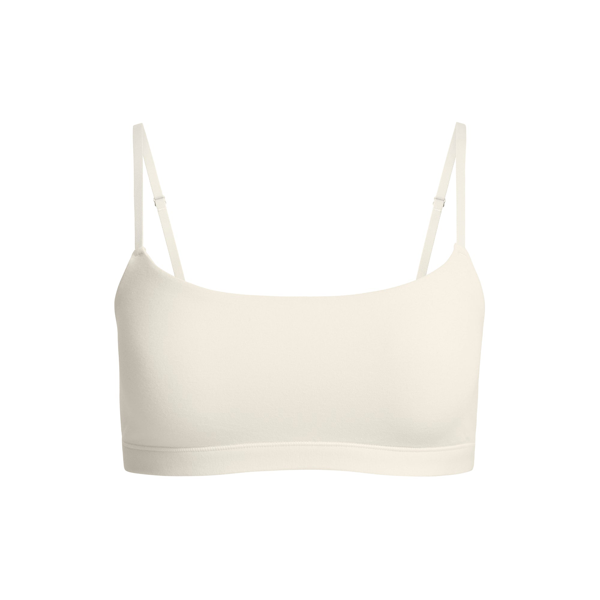 Cotton Jersey Scoop Bralette