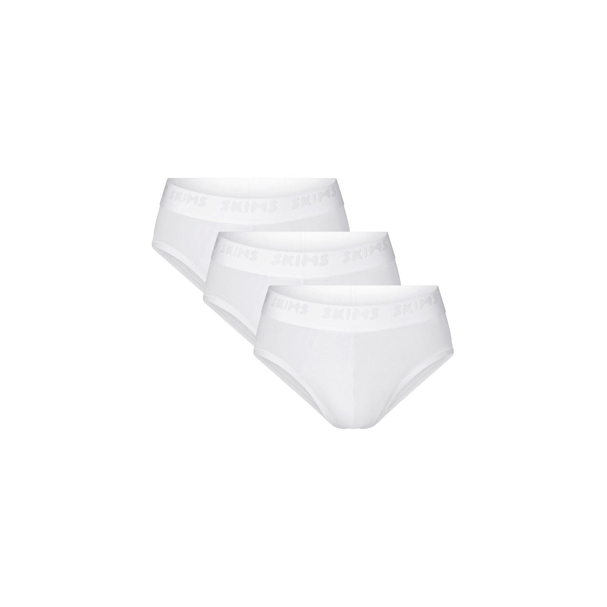 SKIMS STRETCH MENS BRIEF 3-PACK | CHALK