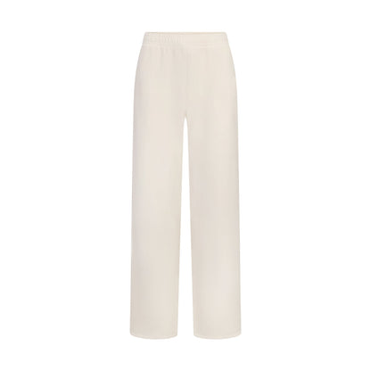 French Terry Straight Leg Pant