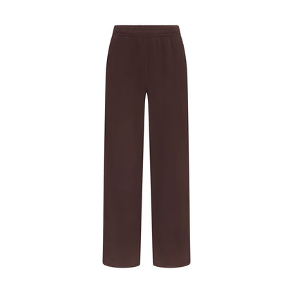 French Terry Straight Leg Pant