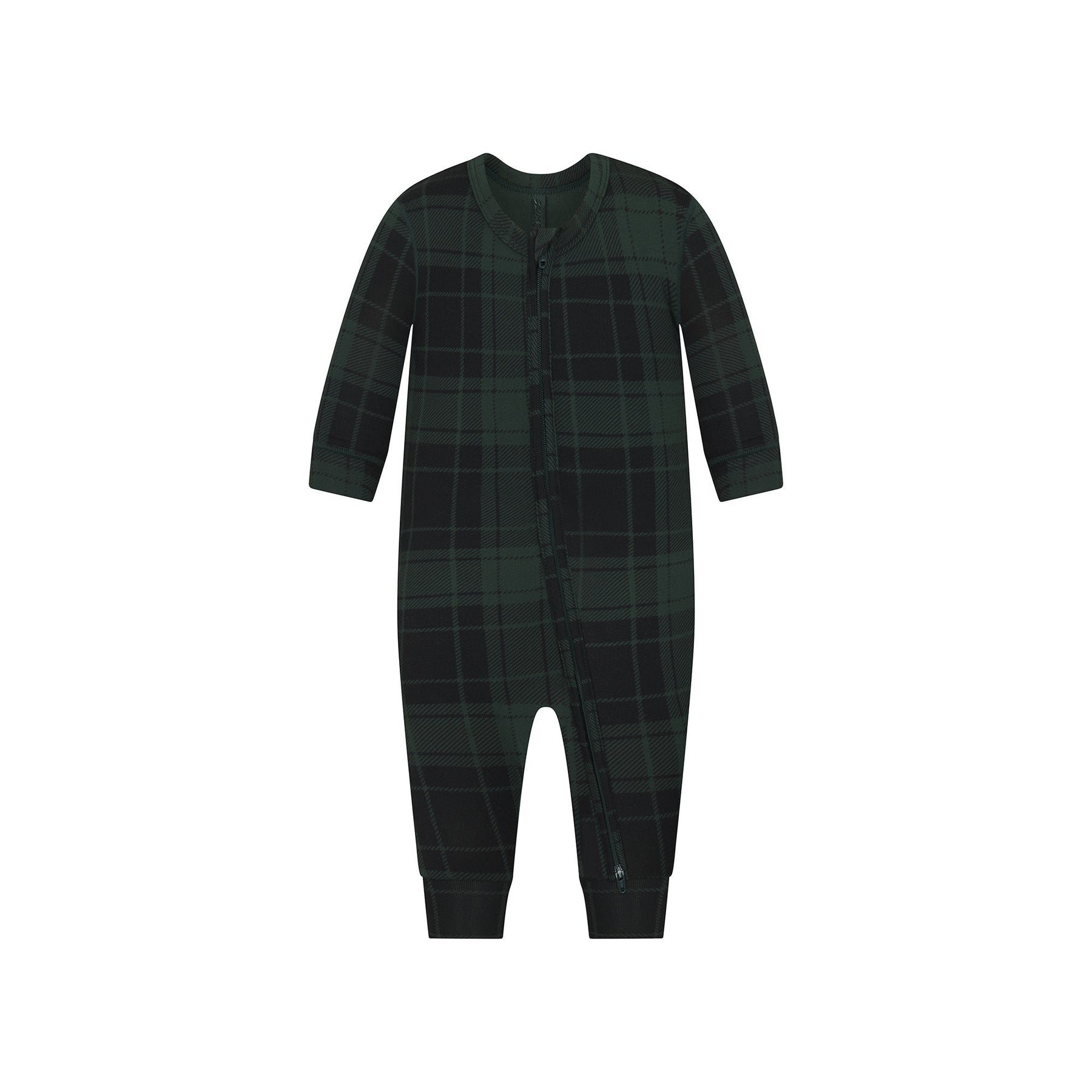 SKIMS SLEEP BABY ONESIE | CYPRESS PLAID