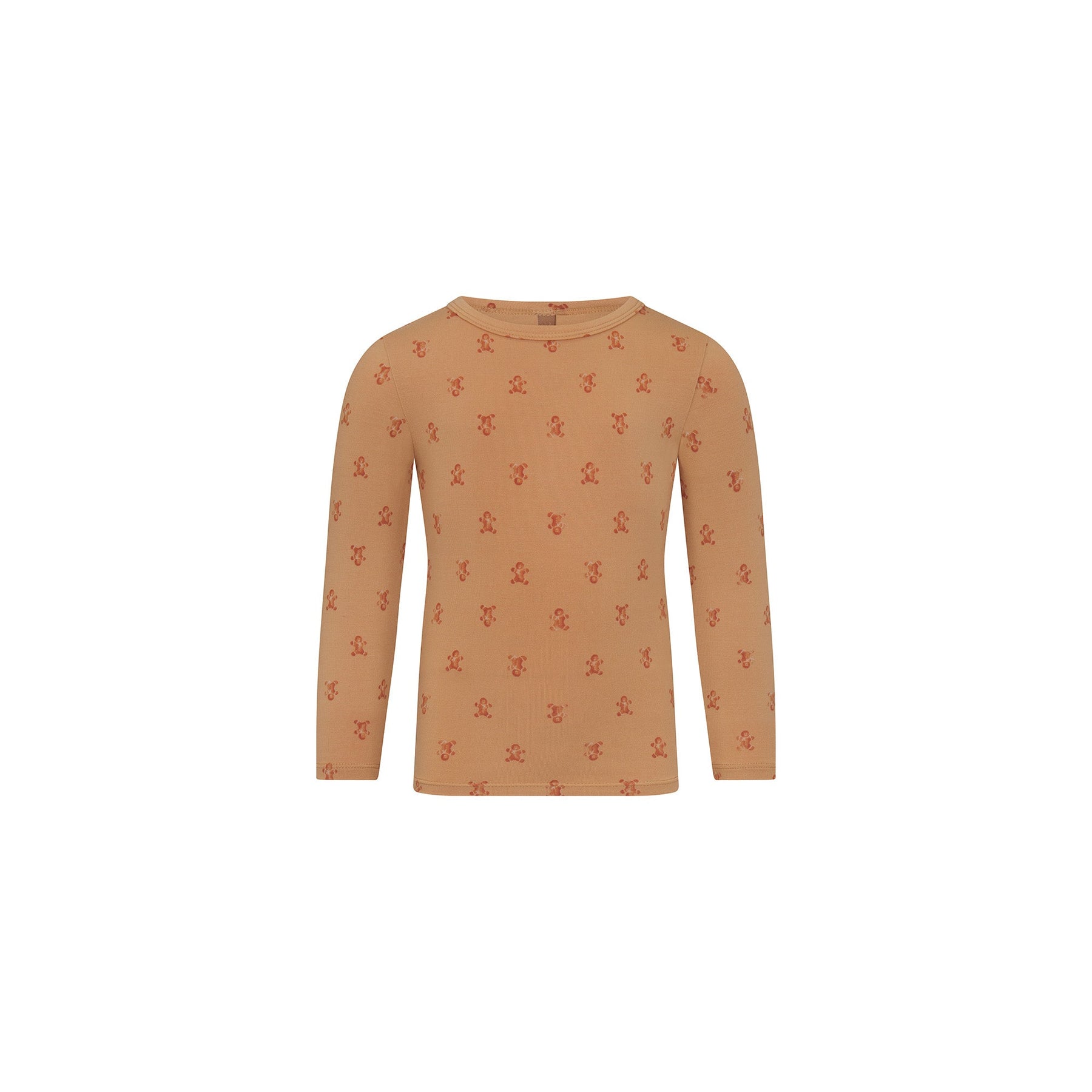 SKIMS SLEEP KIDS SLEEP SET | CARAMEL GINGERBREAD PRINT