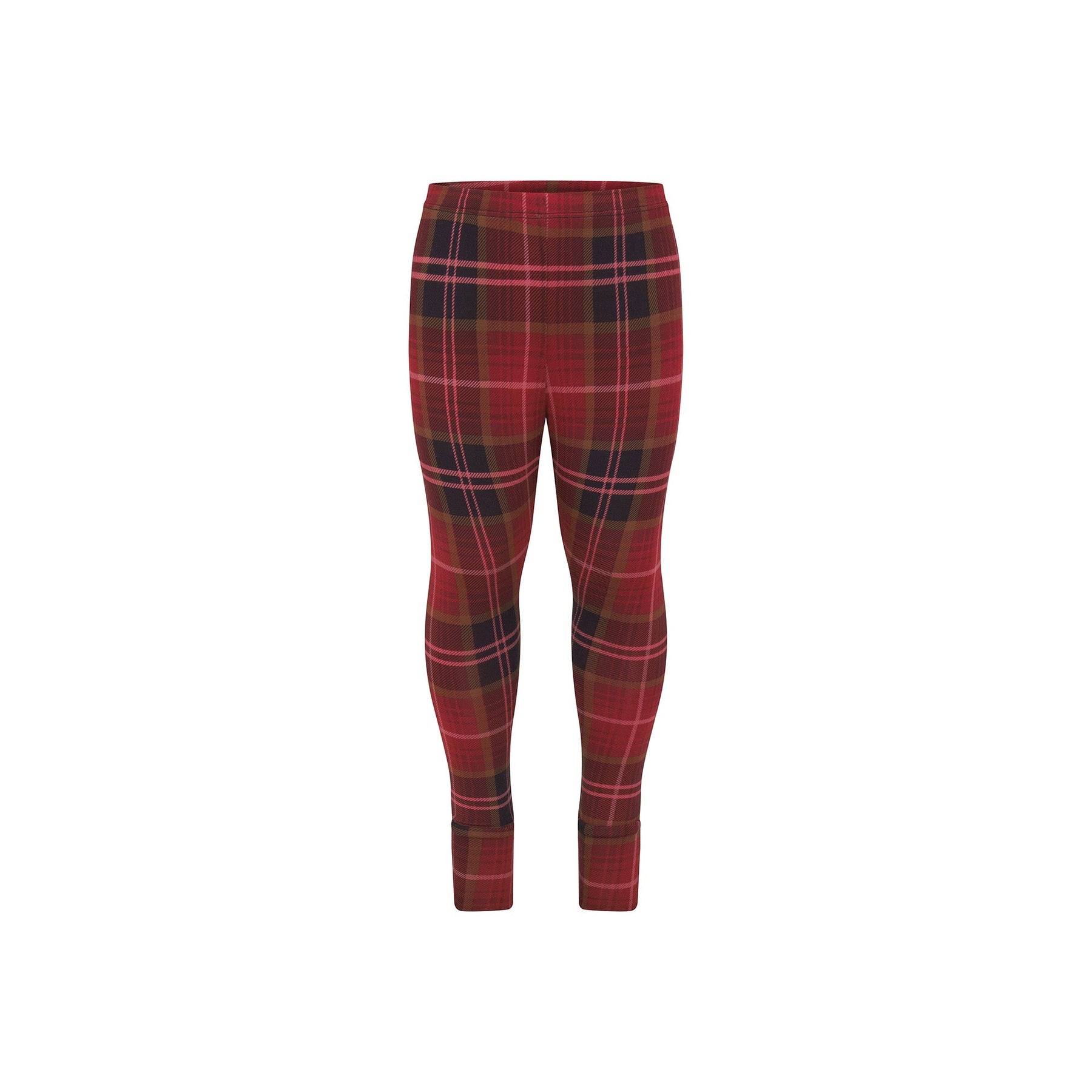 SKIMS SLEEP KIDS SLEEP SET | CRANBERRY PLAID