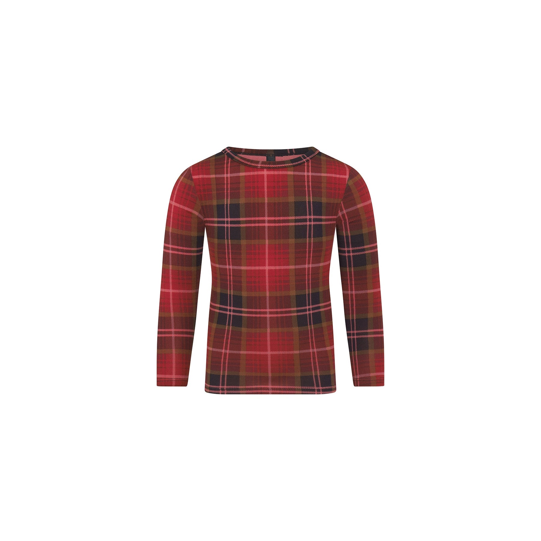 SKIMS SLEEP KIDS SLEEP SET | CRANBERRY PLAID