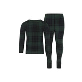 SKIMS SLEEP KIDS SLEEP SET | CYPRESS PLAID