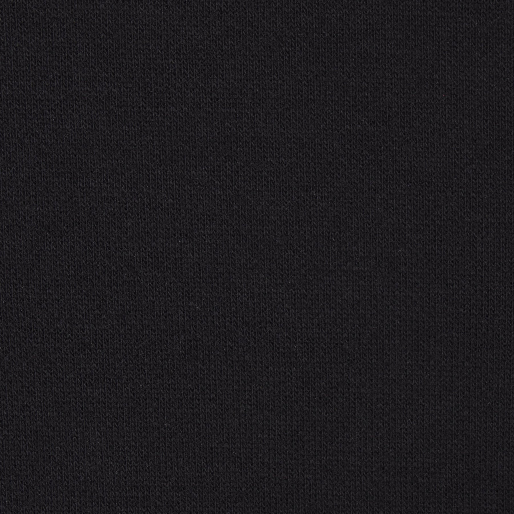 COTTON FLEECE CROPPED HALF ZIP PULLOVER | ONYX