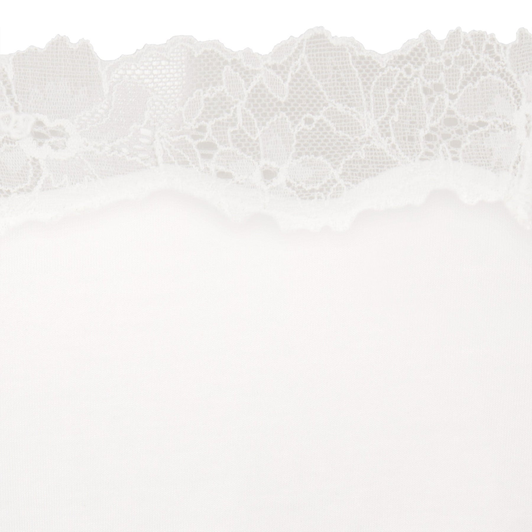 COTTON LACE CAMI BODYSUIT | MARBLE