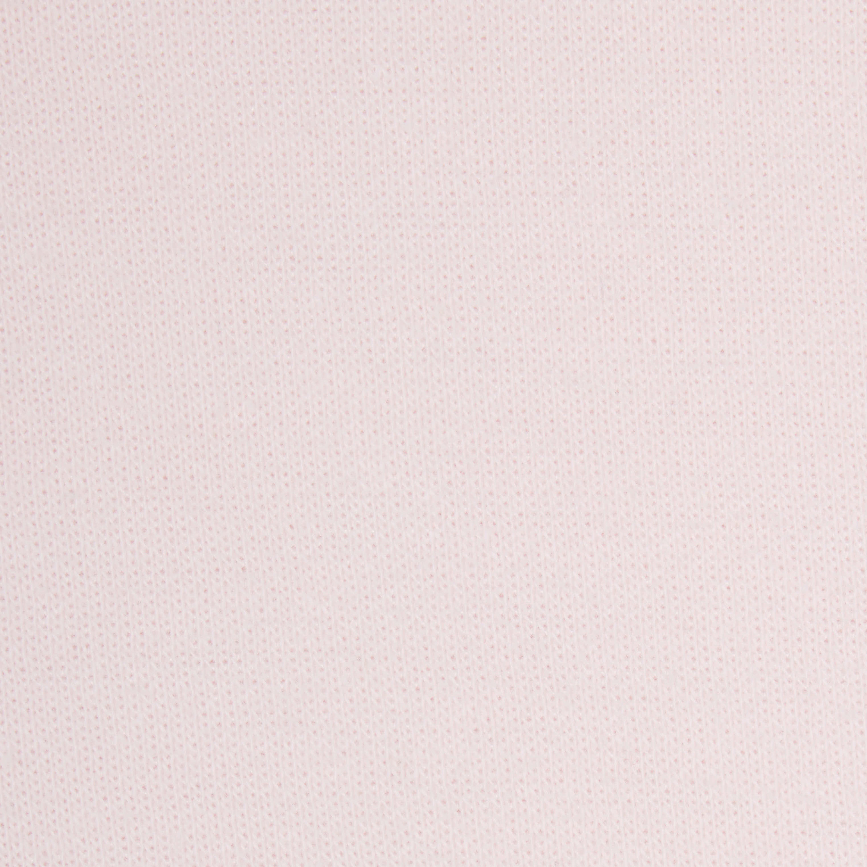 COTTON FLEECE SHRUNKEN HOODIE | BARELY PINK