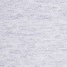 COTTON FLEECE SHRUNKEN HOODIE | LIGHT HEATHER GREY