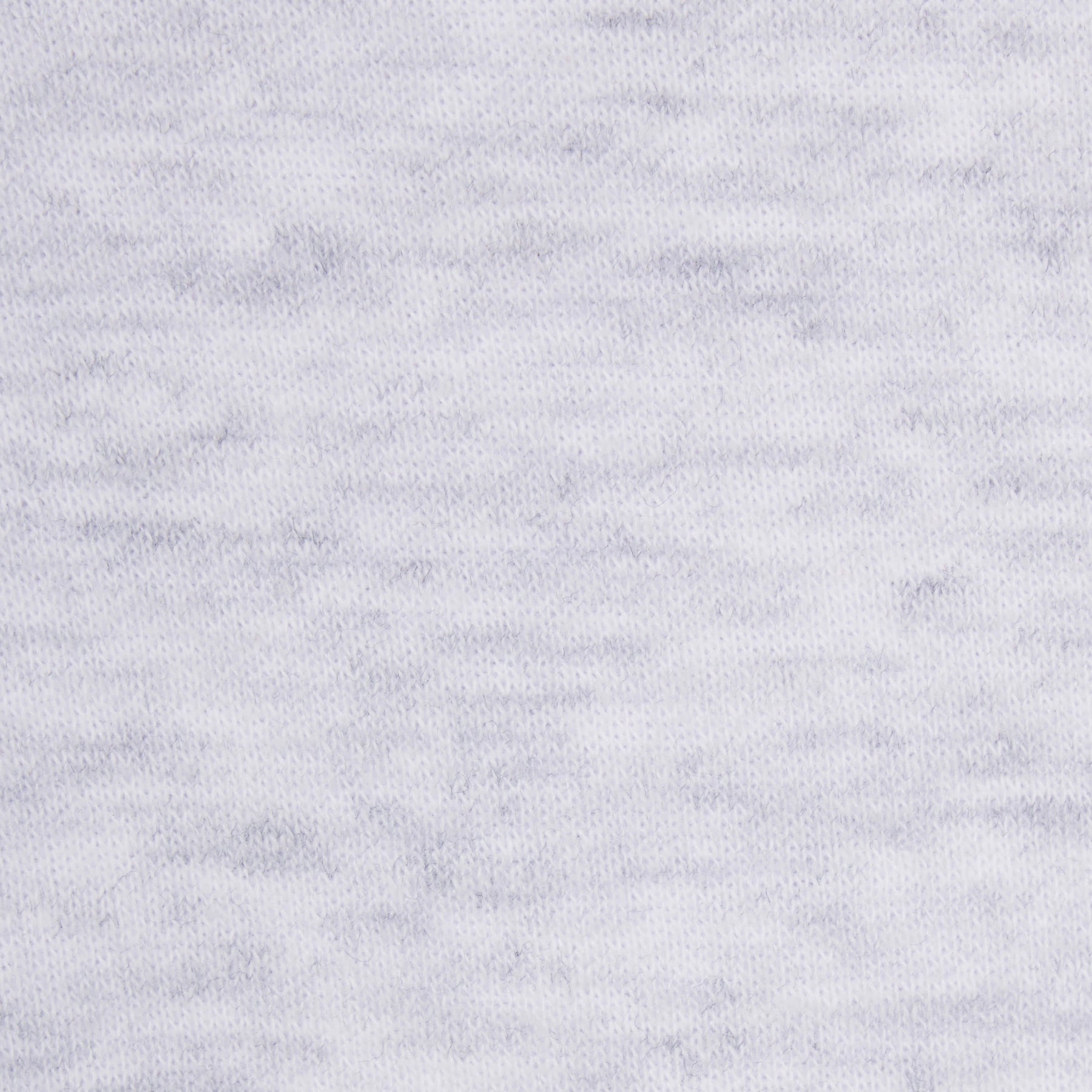COTTON FLEECE SHRUNKEN HOODIE | LIGHT HEATHER GREY