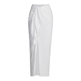 COTTON COVER-UPS TIE SARONG | SNOW