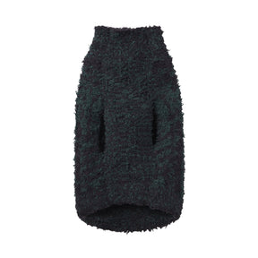 COZY KNIT PET SWEATER | CYPRESS PLAID
