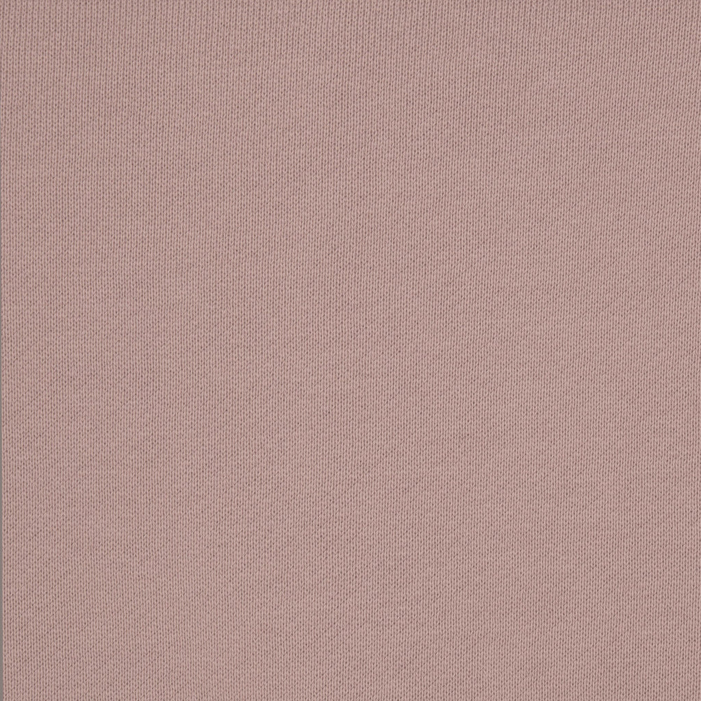 FRENCH TERRY SHOULDER PAD CROPPED HOODIE | FAWN