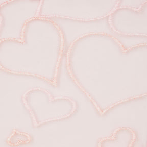 EMBROIDERED TULLE THONG | BUBBLE GUM