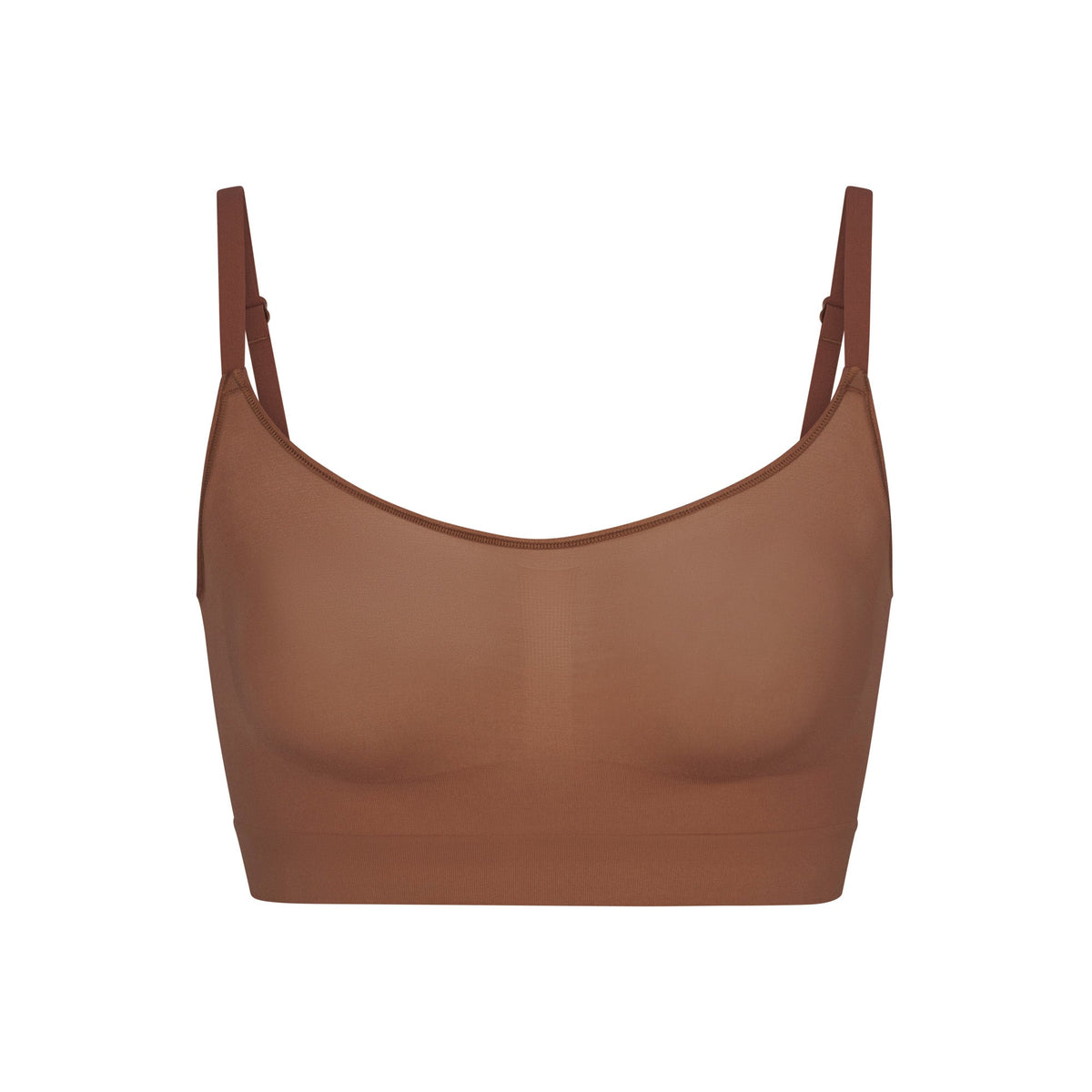 SHEER SEAMLESS BRALETTE | JASPER