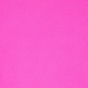FITS EVERYBODY CUT OUT SUPER CROPPED TOP | NEON PINK