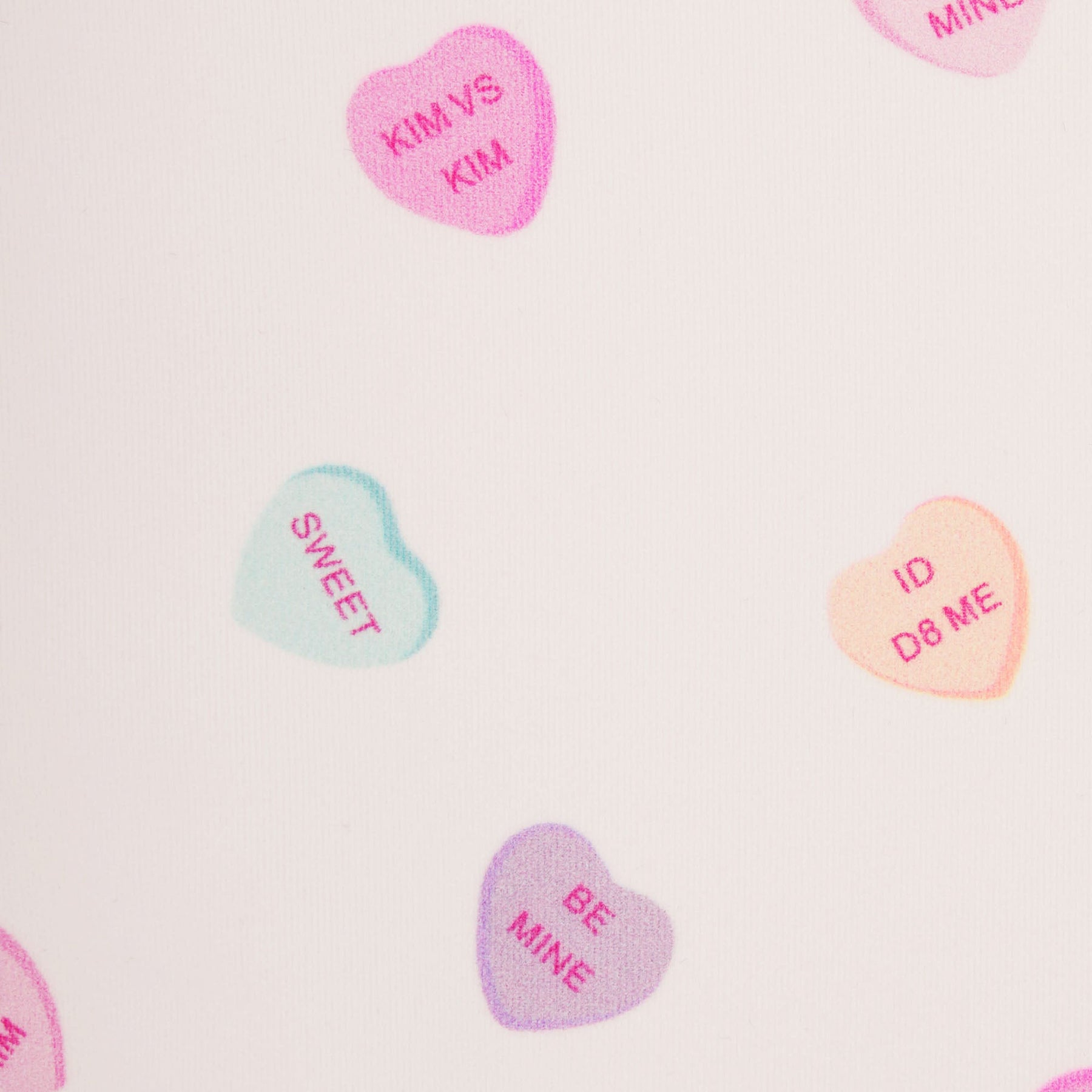 FITS EVERYBODY LACE TRIANGLE CAMI | MARBLE CANDY HEART PRINT
