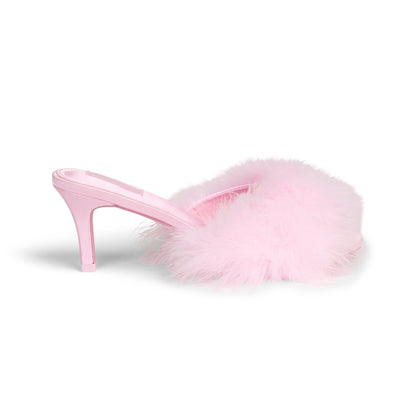 Feather Kitten Heel
