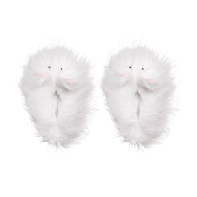 PLUSH BUNNY SLIPPER | MARBLE