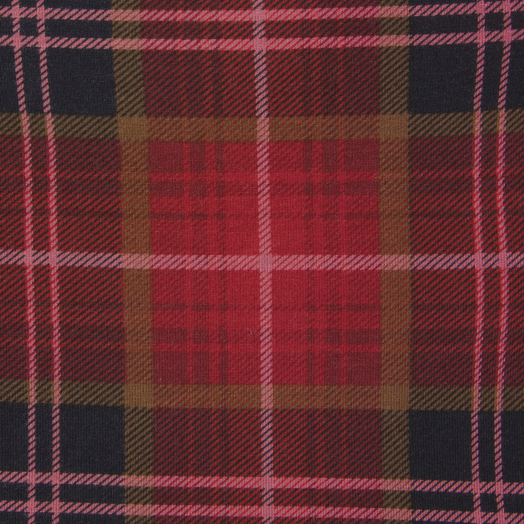 SKIMS SLEEP KIDS SLEEP SET | CRANBERRY PLAID