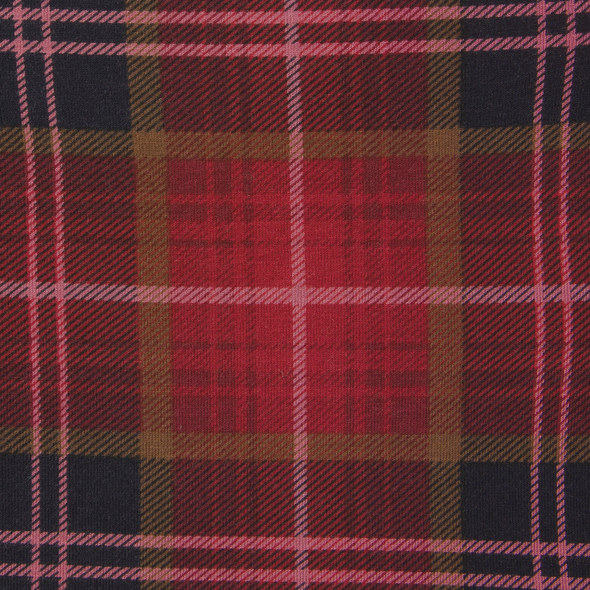 SKIMS SLEEP KIDS SLEEP SET | CRANBERRY PLAID