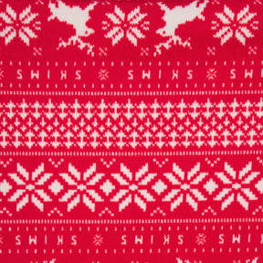 LOGO PLUSH POINTELLE LONG SLEEVE HENLEY | RED DEER FAIR ISLE