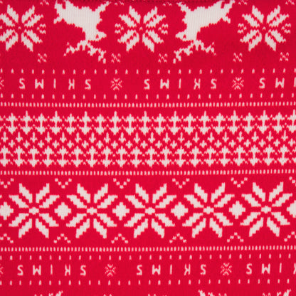 LOGO PLUSH POINTELLE LONG SLEEVE HENLEY | RED DEER FAIR ISLE