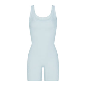 COTTON RIB ONESIE | OPAL