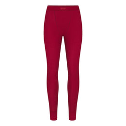 COTTON RIB LEGGING | BRICK