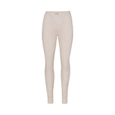 COTTON RIB LEGGING | HEATHER OATMEAL