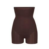 SIMPLY BARE HIGH-WAISTED SHORTIE | COCOA
